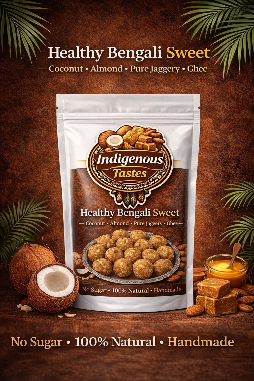 Ghee Coconut Naru (300g)